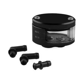 Бачок тормозной жидкости мотоцикла и опорный кронштейн, алюминиевый контейнер бачка тормозной жидкости со стойкой для мотоцикла