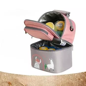 Рюкзак для хранения свежести грудного молока с охлаждением, изолированный пакет для хранения свежести, двойная сумка для матери и ребенка, сумка для матери