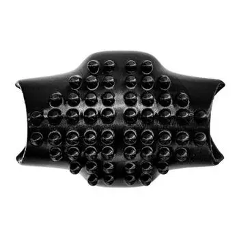 Back Scratcher Handheld Body Exfoliator And Massager Large Scratch Surface Instant Itch Relief Tool for Men Women чёрный