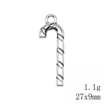 Back To School Charms For Keychains Christmas Tree Charms Pendant Backpack Craft Pendants A18-5pcs-10x16mm