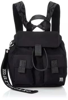 Backpack 091199 Everything Backpack S Solid BLACK One Size [Marimekko] Women s [Item]