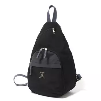 Backpack Color Scheme Black Free Size [Anello Grande] Women s