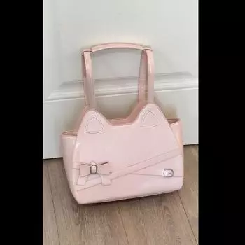 Backpack Crossbody Bag Single-shoulder Bag British Style Large-capacity Bag розовый