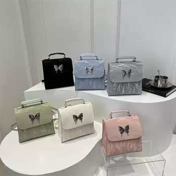 Backpack Design Niche Bag Women s New Fashion Personality and Beautiful Simple College Style Backpack