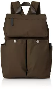 Backpack Double Hook Pocket Backpack 2000802 Brown [Isaac] Women s (20)