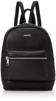 Backpack FAUX LEATHER MINI DAY PACK 105215053006 Black Free [X-Girl] Women s