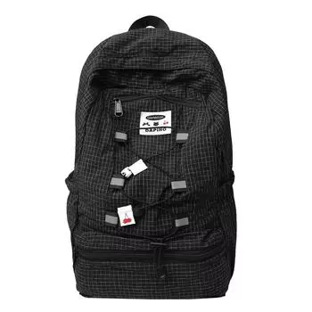 Backpack Large Capacity Student Schoolbag Women s Outdoor Lightweight Backpack чёрный