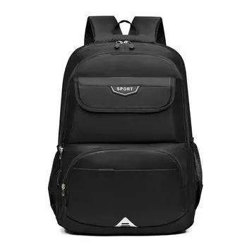 Backpack men s new large-capacity multi-compartment lightweight junior high school college student schoolbag women s travel backpack tide чёрный