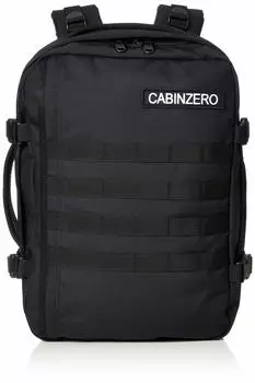Backpack MILITARY 28L ABSOLUTE BLACK [Cabin Zero]