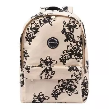 Backpack New retro literary backpack Large capacity student schoolbag Design sense Original niche blue and white porcelain backpack 30*13*42cm