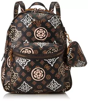 Backpack PP868633 HOUSE PARTY BROWN LOGO MULTI M [Guess] Women s [Item]