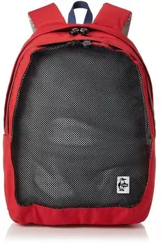 Backpack Recycle Front Mesh Day Pack Red [Chums]
