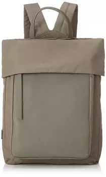 Backpack Recycled Nylon x Cow Leather Wrap Backpack S Size 2001005 Greige [Isaac] Women s (26)