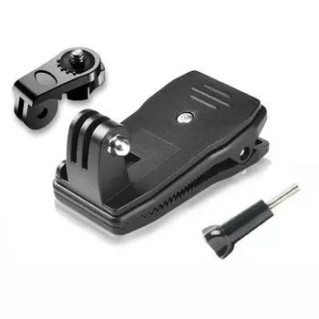 Backpack Strap Clip 360 Degree Rotation Hat Belt Clamp Mount For Gopro Hero 11 10 9 8 Action Camera Accessories