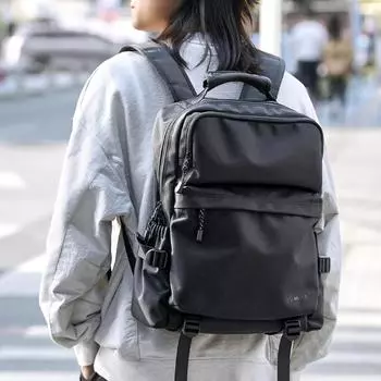 Backpack, Travel Bag, Lightweight Men s Schoolbag, Computer Bag, Commuter Multi-functional Storage Bag 15 inches. чёрный