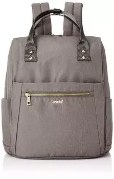 Backpack Water Repellent 10 Pockets GL GTC4131 Light Gray [Anello Grande] Women s