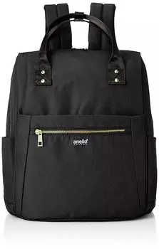 Backpack Water Repellent 10 Pockets GL GTC4131 Black [Anello Grande] Women s