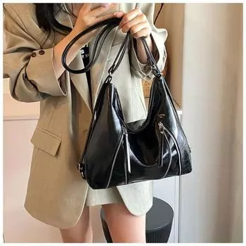 Рюкзак женский, новинка 2024 года, модная и модная корейская большая сумка, повседневный рюкзак большой емкости на одно плечо