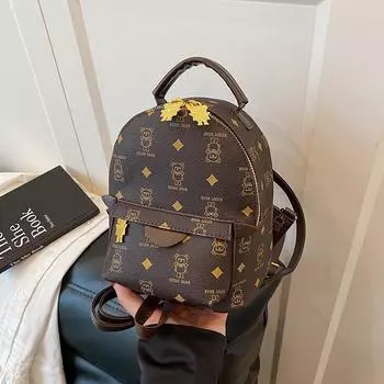 Backpack women s backpack women s new fashion high-end school bag college student travel handbag tide