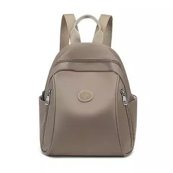 Backpack Women s Large Capacity Casual Versatile Student School Bag Outdoor Sports Wind Mountaineering Light Travel Backpack серый