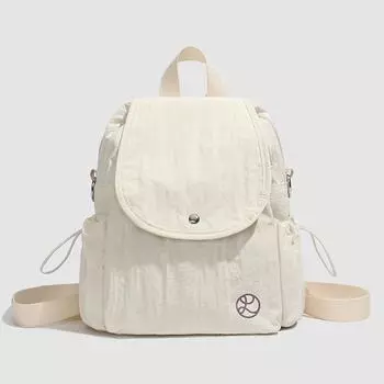 Backpack Women s summer waterproof travel nylon cloth lightweight messenger bag Multi-purpose backpack Versatile shoulder bag