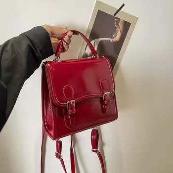 Рюкзаки с прочным внутренним отделением, карманом-клапаном, высококачественные сумки для женщин, модные внутренние карманы на молнии, рюкзаки из ПУ