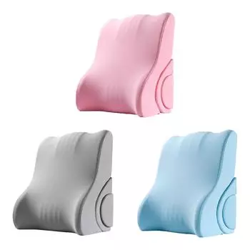 Backrest Pillow,Reading Rest Pillow,Bed Backrest,Lumbar Cushion Pillow,Comfortable Backrest,Incline Pillow,for Sitting in Bed розовый