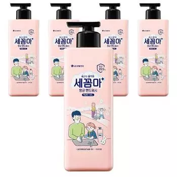 Bacteria Free On The Body Hand Wash Powder Scent, 480ml, 5 units