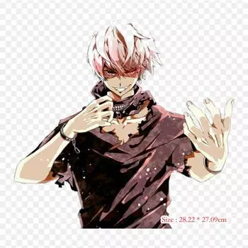 Bad Boy аниме Кен Канеки аниме железные нашивки для одежды аппликации наклейки на одежду термочувствительная нашивка на заказ