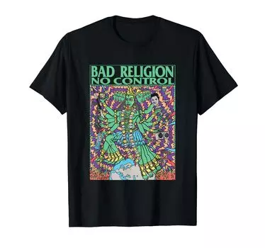 Bad Religion Официальный товар No Control Reissue - - Футболка чёрный
