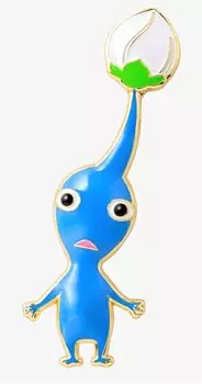 Badge Blue Pikmin Nintendo Tokyo Limited Goods