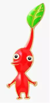 Badge Red Pikmin Nintendo Tokyo Limited Goods
