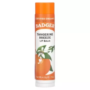 Badger, бальзам для губ, со вкусом мандарина, 4,2 г (.15 унций)