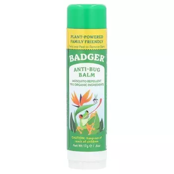 Badger, Бальзам против насекомых, 0,6 унции (17 г)