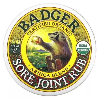 Badger, Крем от боли в суставах, смесь арники, 2 унции (56 г)