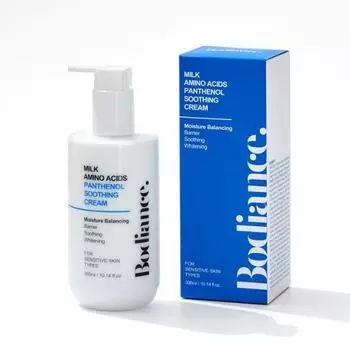 Badience Milk Amino Acid Panthenol Высокоувлажняющий крем для тела 300 мл
