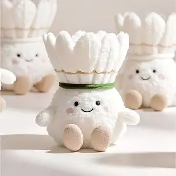 Badminton Creative Plush Doll Small Pendant Backpack Ornament Keychain Doll Gift 9cm