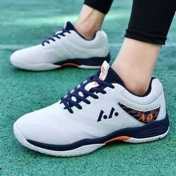 Badminton shoes men s tennis shoes male students volleyball shoes non-slip wear-resistant breathable running shoes table tennis shoes women 43