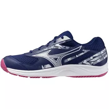 Badminton Shoes Sky Blaster 4 Gymnasium Lightweight Cushioning Entry Beginner Navy x White x Pink cm 3E [Mizuno] 18.0