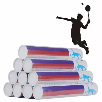 Badminton shuttle practice 10 dozen 120 balls junior high school high school badminton shuttle practice training feather waterfowl feather standard