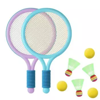 Бадминтонная ракетка для детей, легкая игрушка для игр на открытом воздухе, детский бадминтонный комплект для родителей и детей, спорт для бадминтона на открытом воздухе, детский бадминтон, теннис