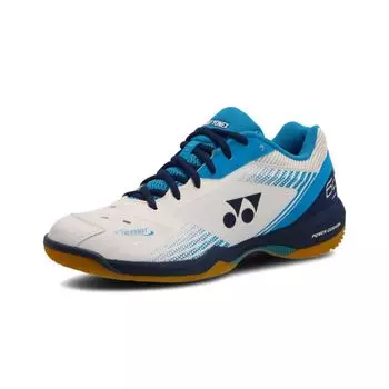 Бадминтонные кроссовки Power Cushion 65Z Blue см [Yonex] Белый/Океан 24.5