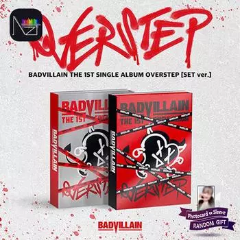 BADVILLAIN — Первый сингл-альбом [OVERSTEP] STEP VER.(RED)