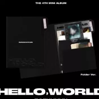 BAEKHYUN (ЭКЗО) - мини 4-й [Привет, Мир] (ВЕРСИЯ ПАПКИ) 0