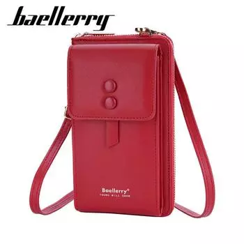 Baellerry модные женские сумки на плечо из искусственной кожи, сумка через плечо для женщин, классические сумки для телефона, кошелек GZW 19*11*5cm серый