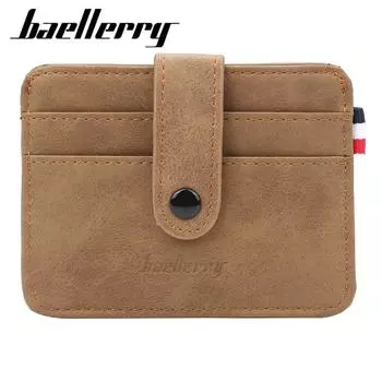 Baellerry Мужской держатель для карт Держатель для карт с несколькими слотами для карт Держатель для визитных карт Держатель для банковских автобусов