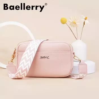 Baellerry женская летняя модная сумка маленькая на молнии кошелек повседневная сумка для сотового телефона сумка через плечо большая вместимость сумка на одно плечо