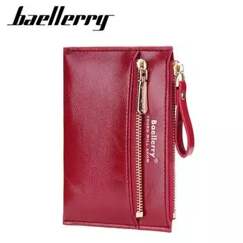 Baellerry женские модные сумки из искусственной кожи на молнии портмоне кошельки сумки для телефона 14*9.5*2cm красный