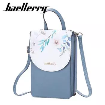 Baellerry женские сумки на плечо в китайском стиле с сенсорным экраном, сумка через плечо на молнии, сумки-мессенджеры G617 18cm*11.5cm*7cm жёлтый