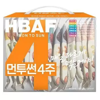 BAF Mun2Sun 4 Week Nuts a Day, 560 г, 1 шт., корейские орехи